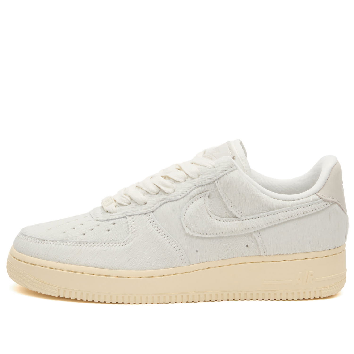 Кецове и обувки Nike Air Force 1 '07 Pony Hair Бяло | II7398-100, 1