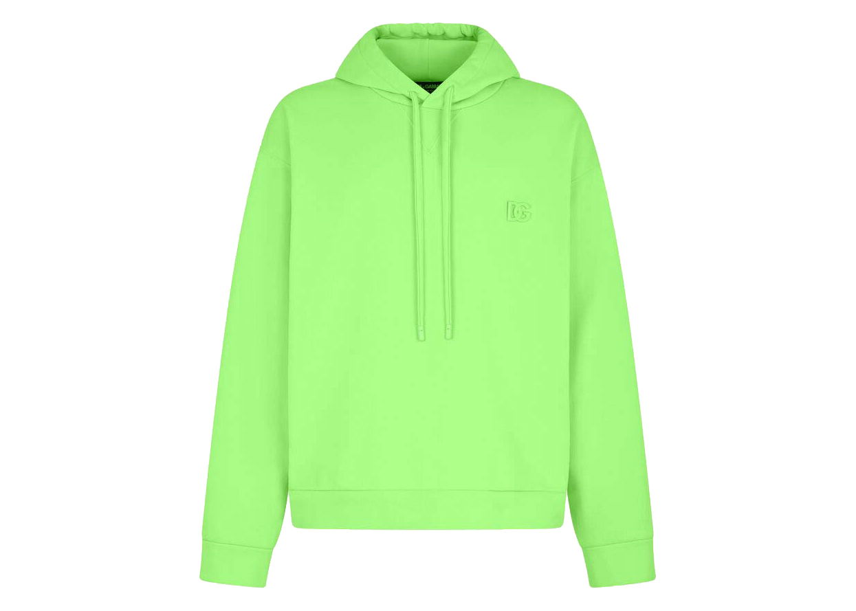 Суитчър Dolce & Gabbana Jersey Metal DG Logo Hoodie Green Зелено | G9VC8ZHU7LBV3836, 0