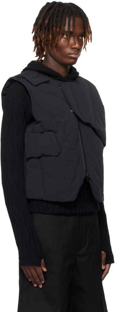 Жилетка HELIOT EMIL HELIOT EMIL Layered Down Vest Черно | PRESS25_M_03_003_BLK01_CO, 1