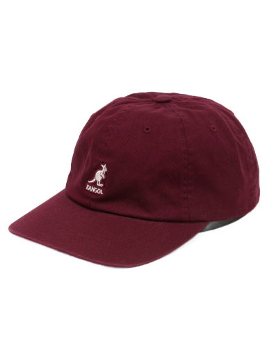 Шапка с козирка Kangol Washed Baseball Бургунди | K5165HT