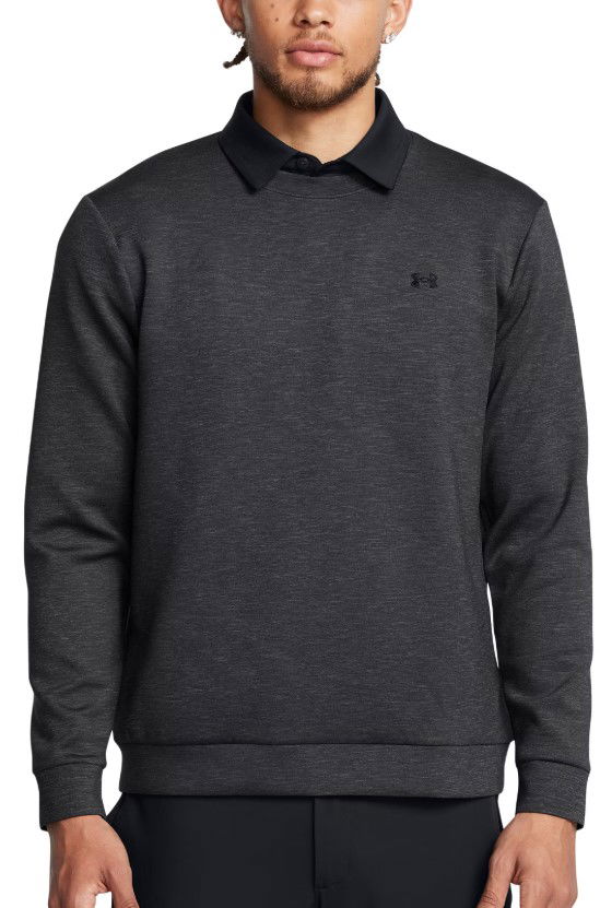 Пуловер Under Armour Drive Midlayer Crew Sweatshirt Черно | 1387122-001, 0