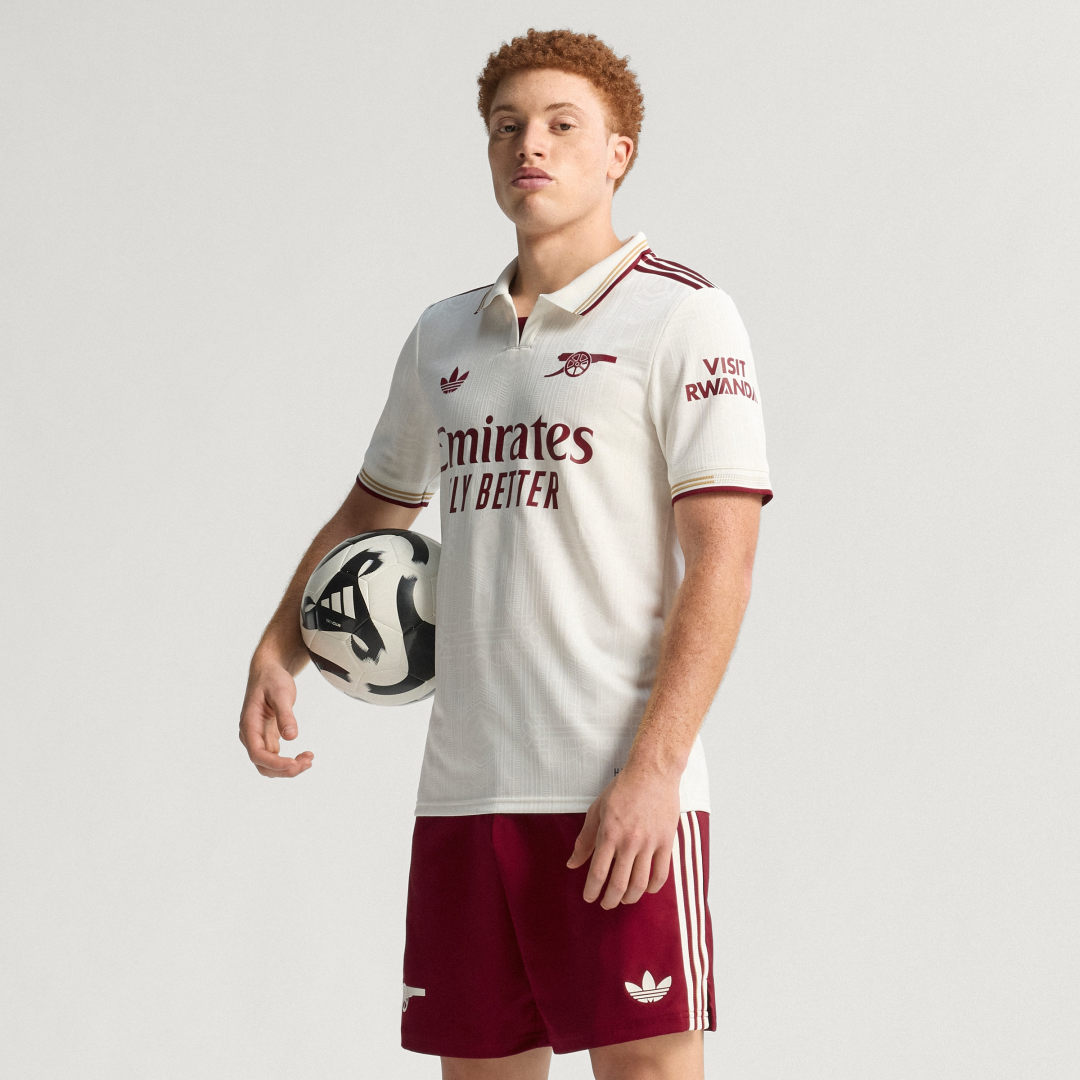 Фланелка adidas Performance Arsenal 25/26 Authentic Third Jersey Бяло | JI9554, 0