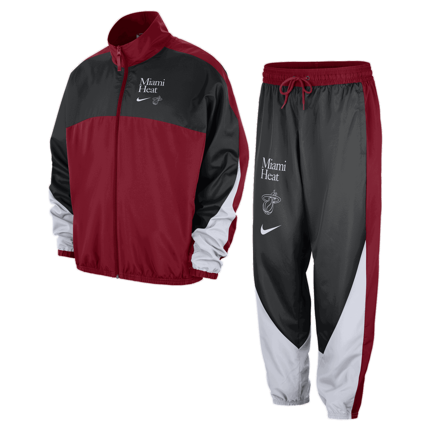 Комплект Nike NBA Miami Heat Starting 5 Courtside Tracksuit Бургунди | FD8556-608, 0