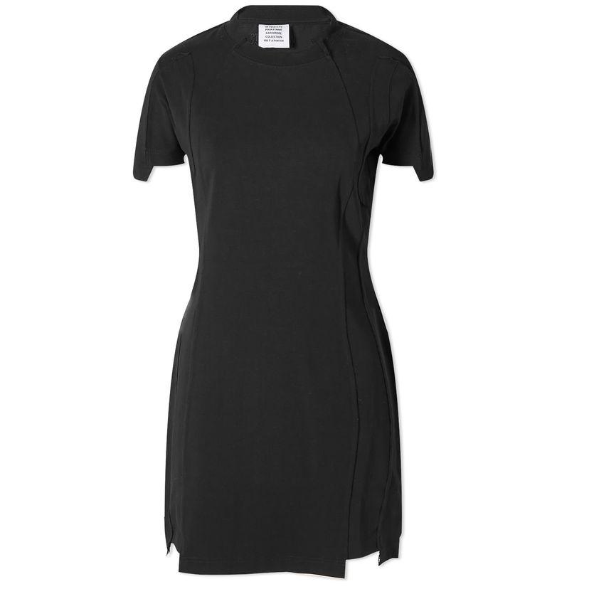 Pокля VETEMENTS Cut-Up Mini Dress Черно | WE64DR280B