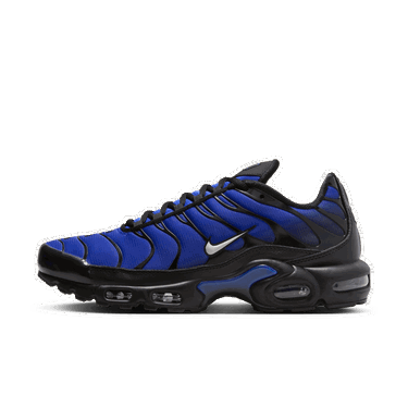 Кецове и обувки Nike Air Max Plus Premium Black Racer Blue Синьо | FQ7331-001, 4