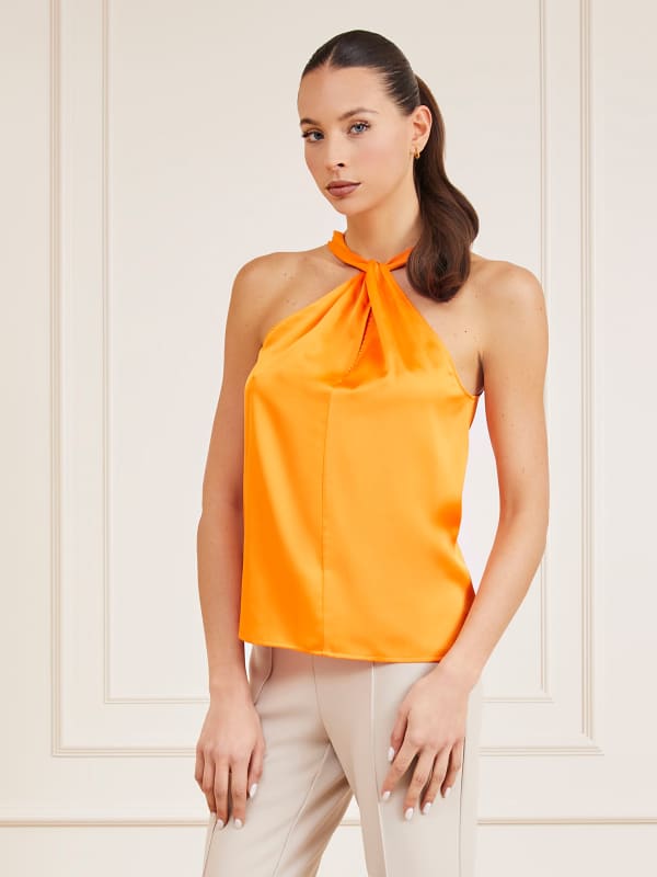 Потник GUESS Marciano Halterneck Top Оранжево
 | 3YGH079444Z, 0