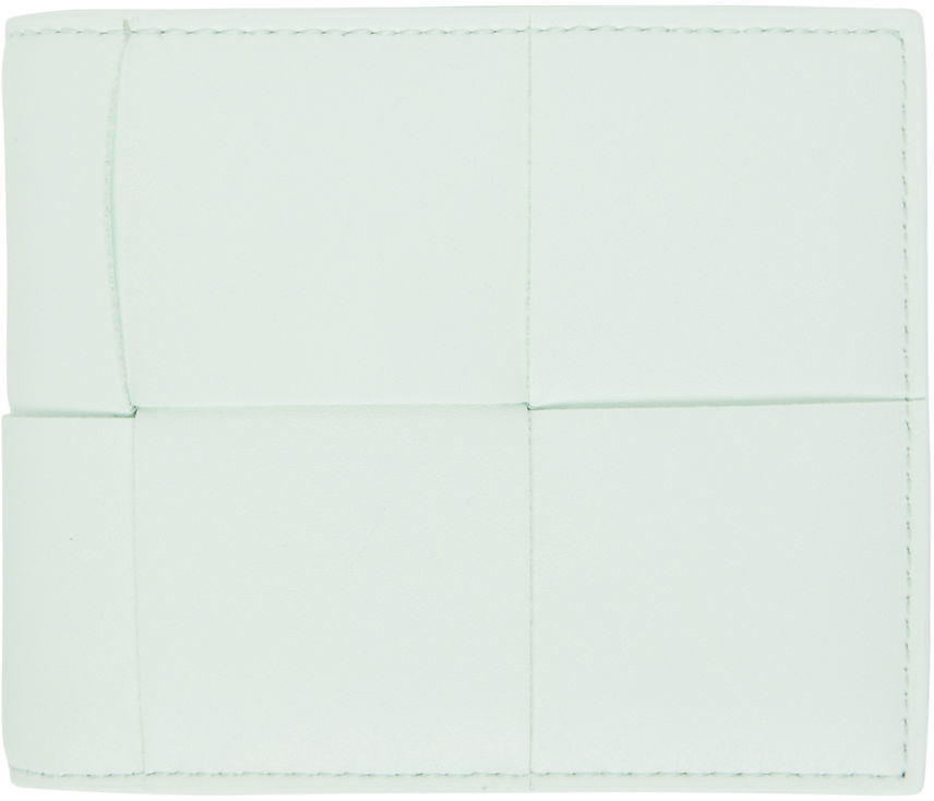 Портфейл Bottega Veneta Intreccio Bifold Wallet Синьо | 649603 VBWD2, 0