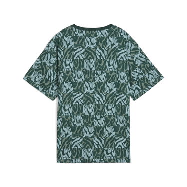 Тениска Puma ESS Graphic Loose Fit T-Shirt Зелено | 685070_30, 4