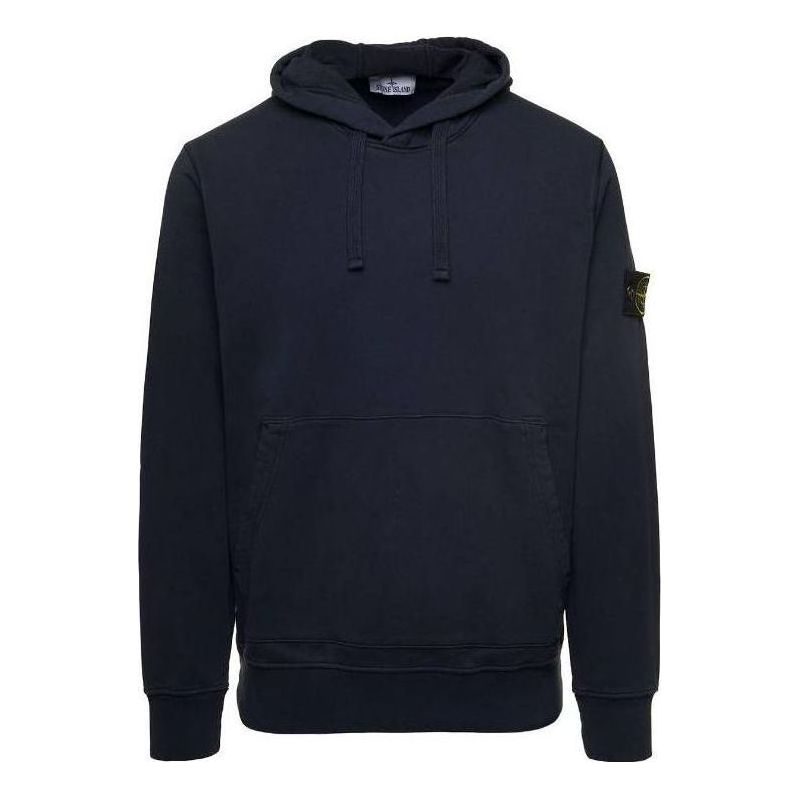 Суитчър Stone Island Stone Island Men's Pullover Hoodie Тъмно синьо | 791564151-A0020