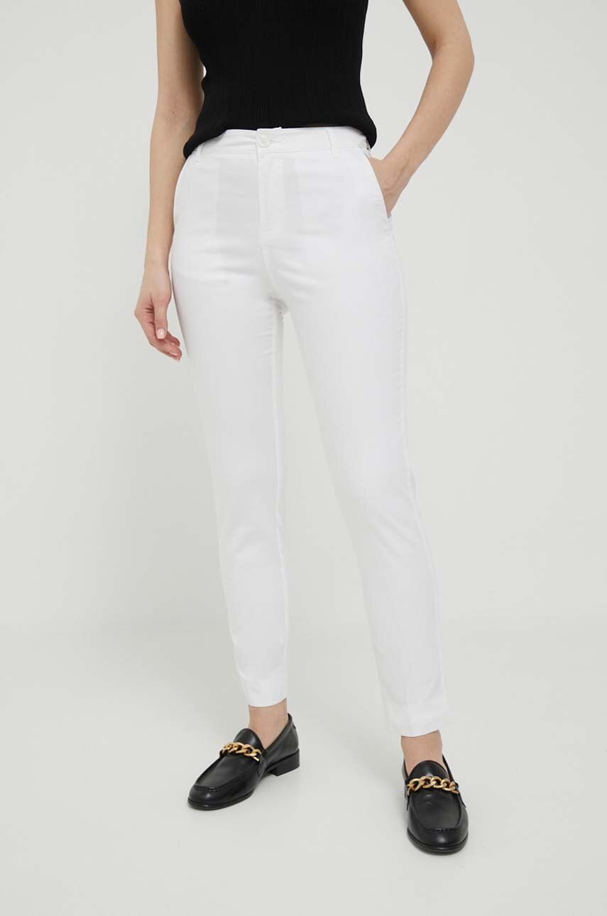 Панталони United Colors of Benetton Trousers Бяло | 4CV0558S4.101, 0