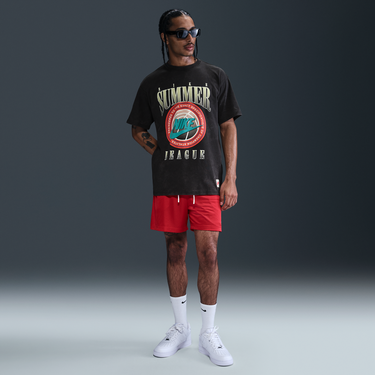 Тениска Nike Max90 Summer League Basketball T-Shirt Черно | HJ3434-010, 2