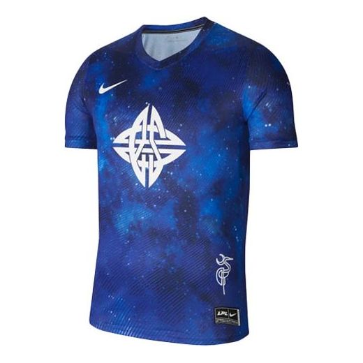 Фланелка Nike Nike x LPL eStar Quick Dry T-Shirt Синьо | DD9497-450