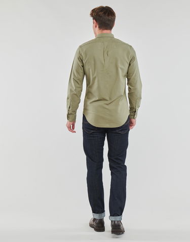 Риза Polo by Ralph Lauren Long Sleeve Shirt Зелено | 710804257032, 2