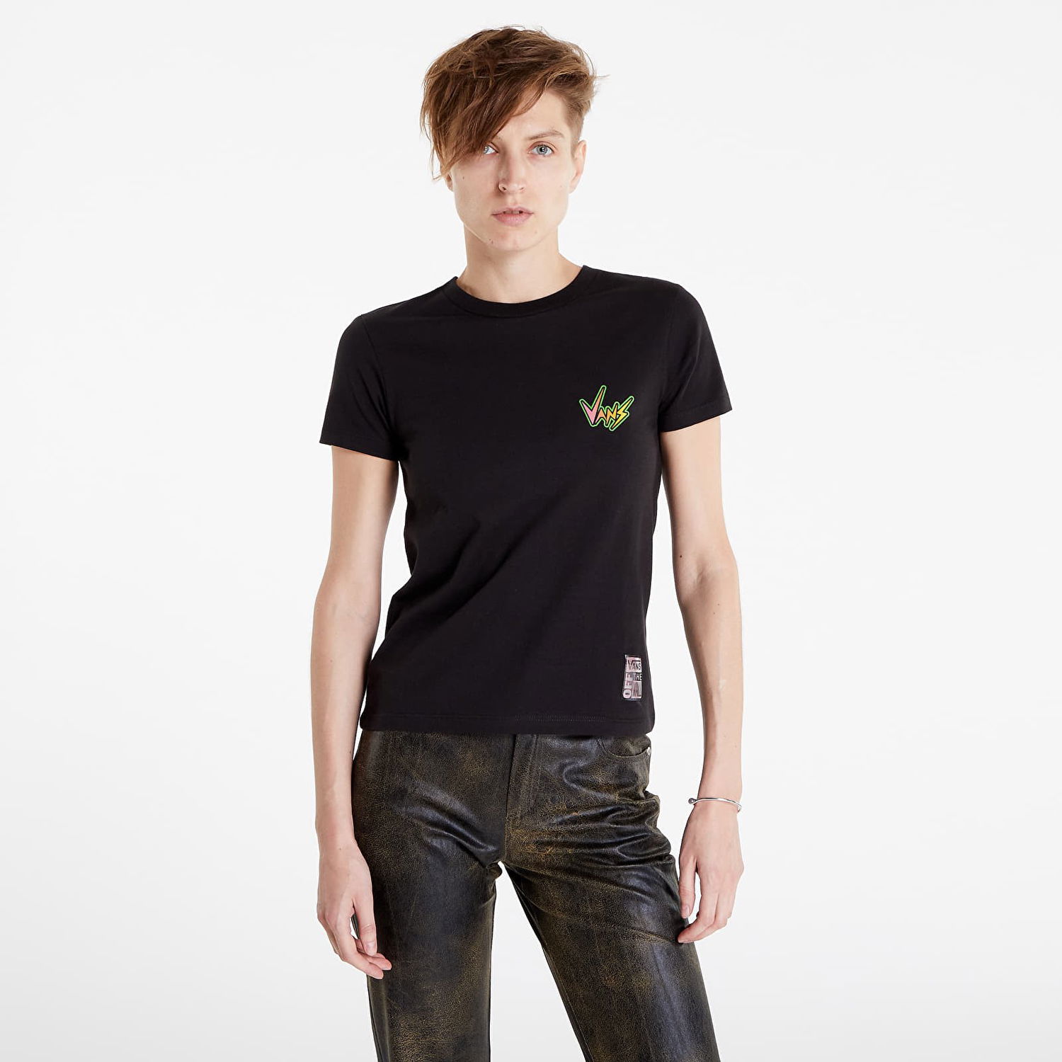 Тениска Vans Surf'S Upside Down Crew T-Shirt Черно | VN0007RMBLK1, 1
