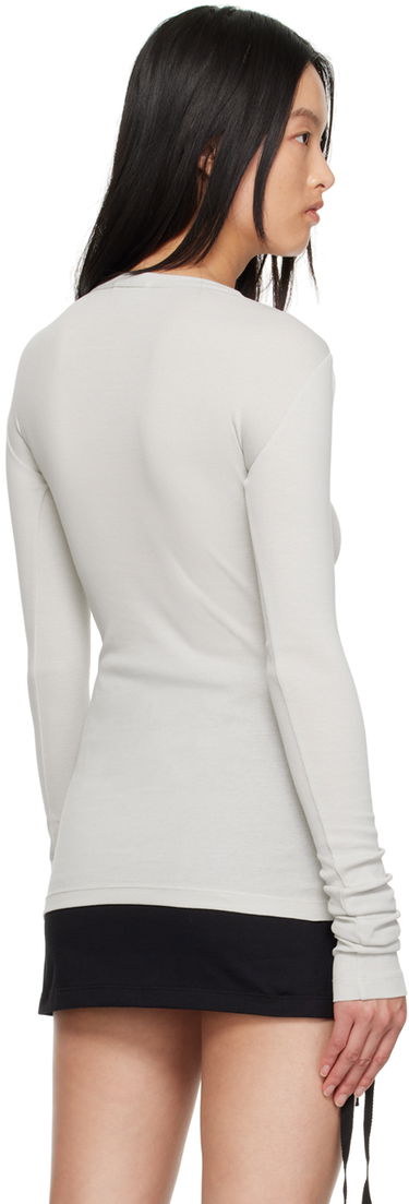 Тениска Ann Demeulemeester Long Sleeve T-Shirt Сиво | 2301-W-JTS02-FA045-045, 2