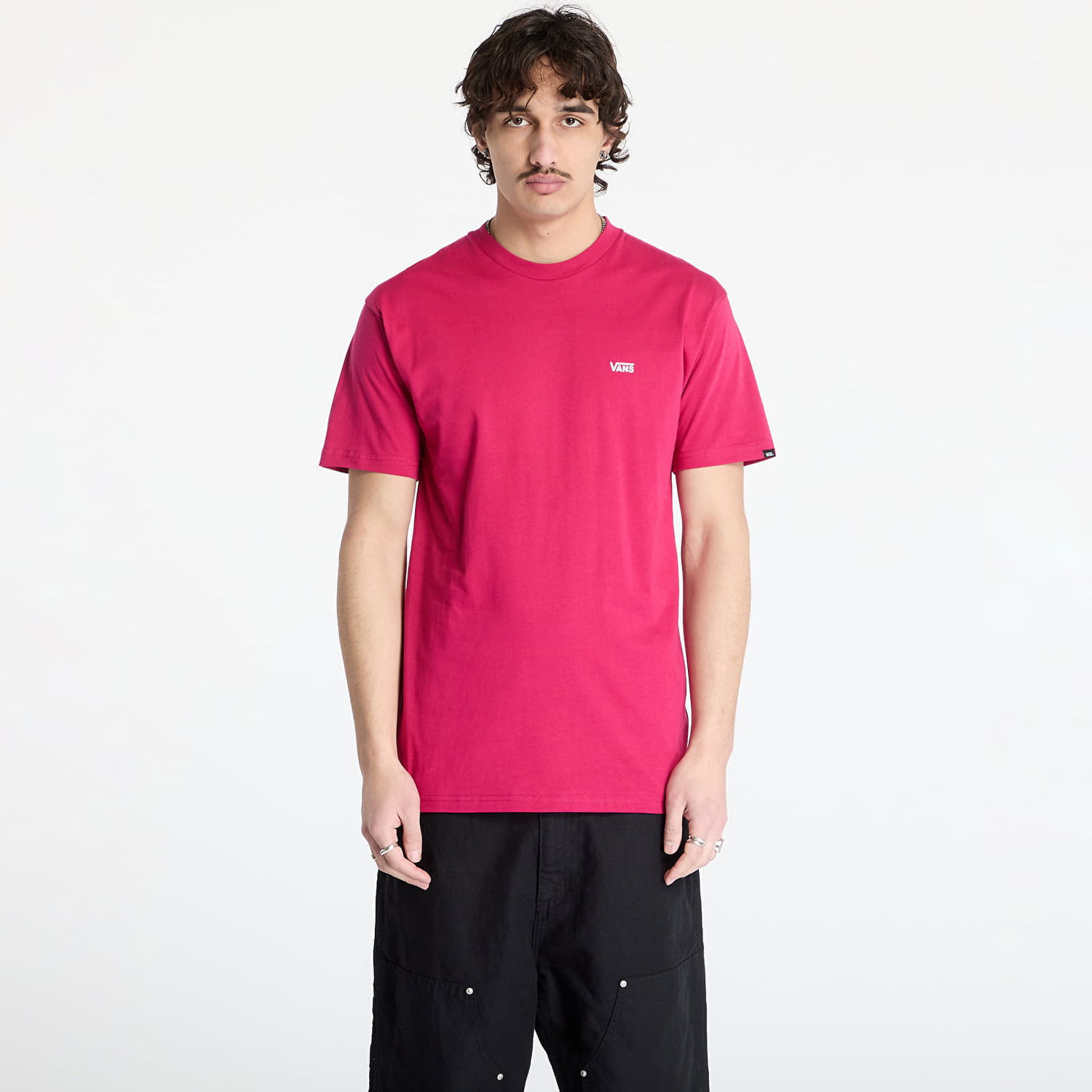Тениска Vans Vans Left Chest Logo T-Shirt Розово | VN0A3CZEC9L1, 0