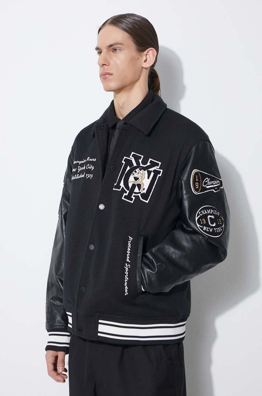 Яке бомбър Champion Bomber Jacket Черно | 219993, 0