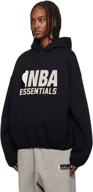 Суитчър Fear of God ESSENTIALS NBA Graphic Print Pull Over Hoodie Черно | 192AL246501F, 3