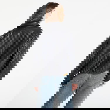 Яке бомбър CALVIN KLEIN Calvin Klein Jeans Faux Leather Insulated Jacket Черно | LV047E507G UB1, 4