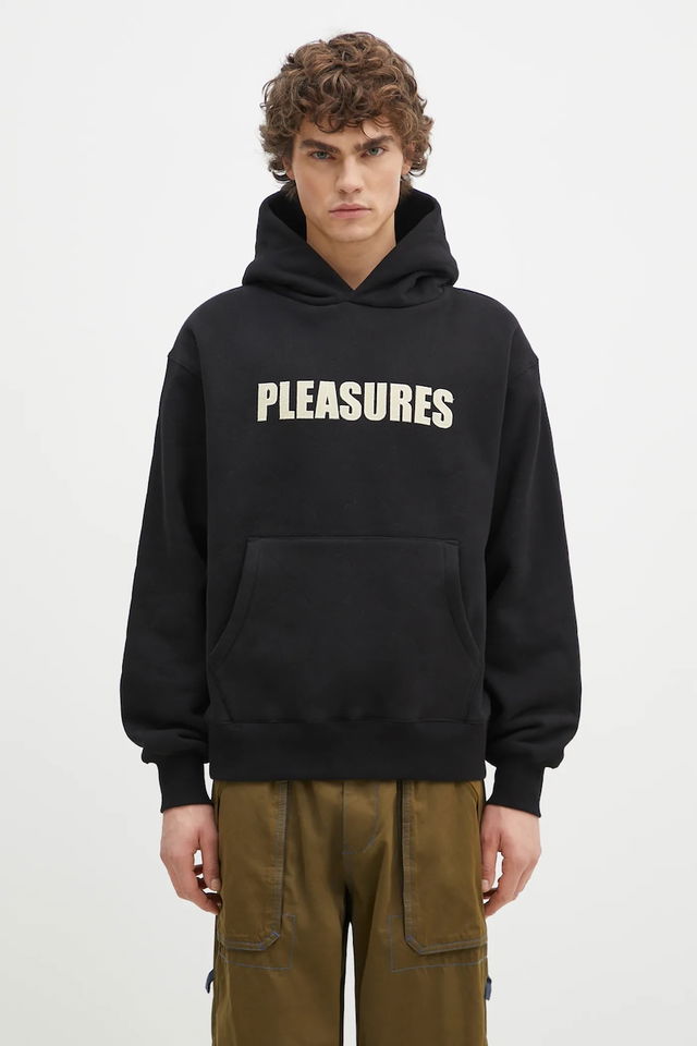 Wave Quilted Logo Hoodie