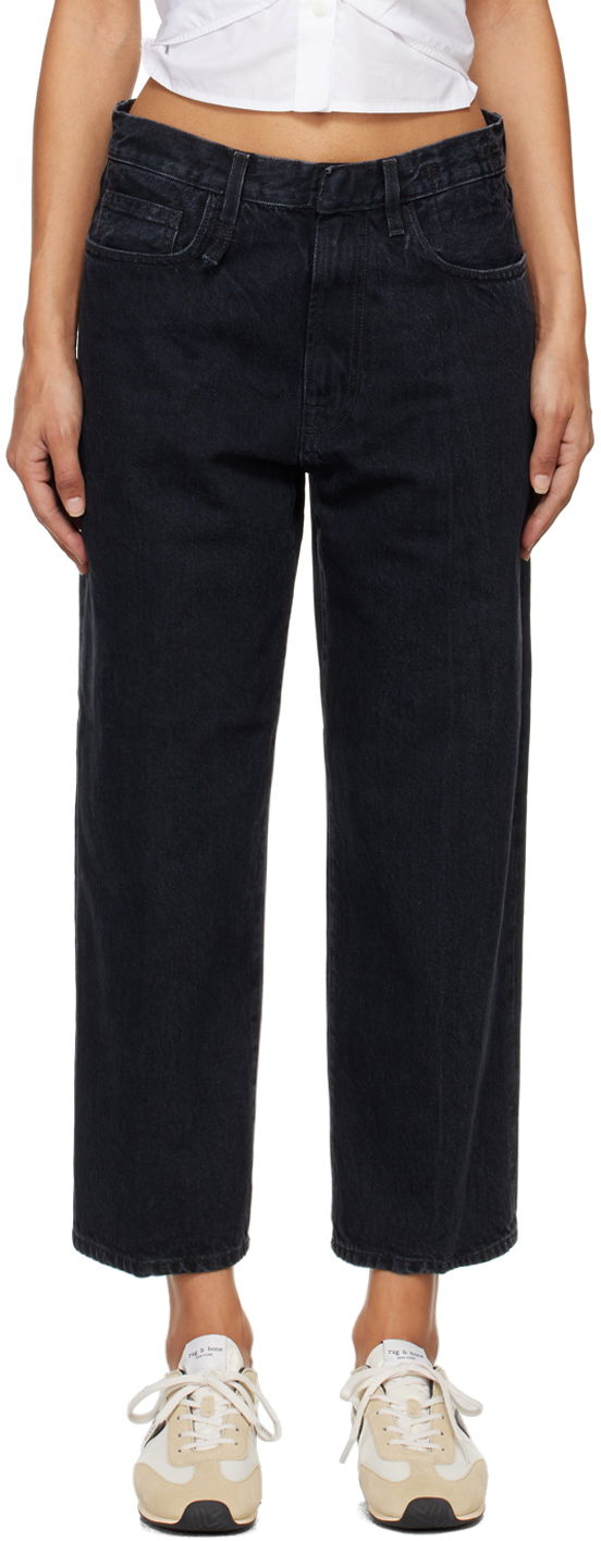 Панталони R13 R13 D'Arcy Ankled Jeans Черно | R13WD049 D184A, 0