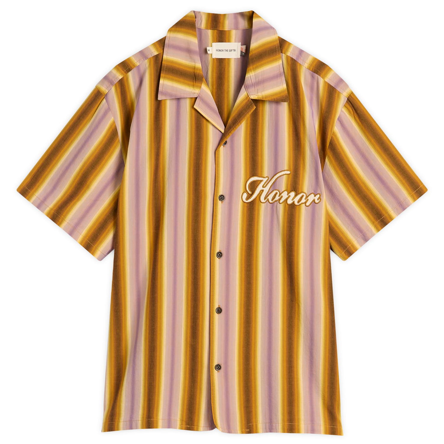 Риза Honor The Gift Honor the Gift Auto Shop Camp Shirt Многоцветен | HTG250130-BRN, 1