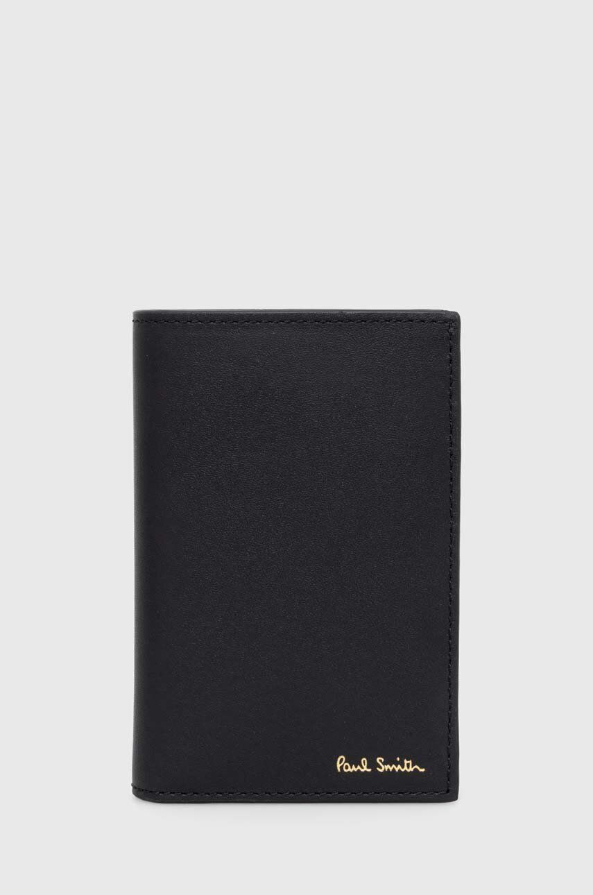 Портфейл Paul Smith Paul Smith Leather Wallet Черно | M1A.4774.BMULTI, 0