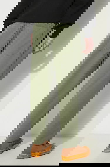 Панталони Universal Works Cotton Drawstring Hi Water Trouser Зелено | 30520.BIRCH, 2