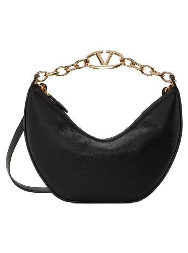 Чанта през рамо Valentino Garavani Small VLogo Moon Bag Черно | 4W2B0N08JDK