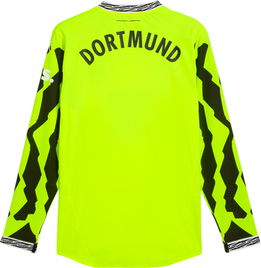 Фланелка Puma BVB Anniversary Authentic Long Sleeve Jersey Жълто | 776141-04, 1