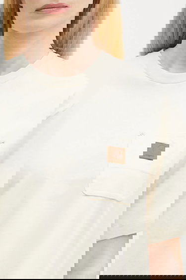 Тениска Carhartt WIP Eldon Pocket T-Shirt Бяло | I034376.05XX, 3