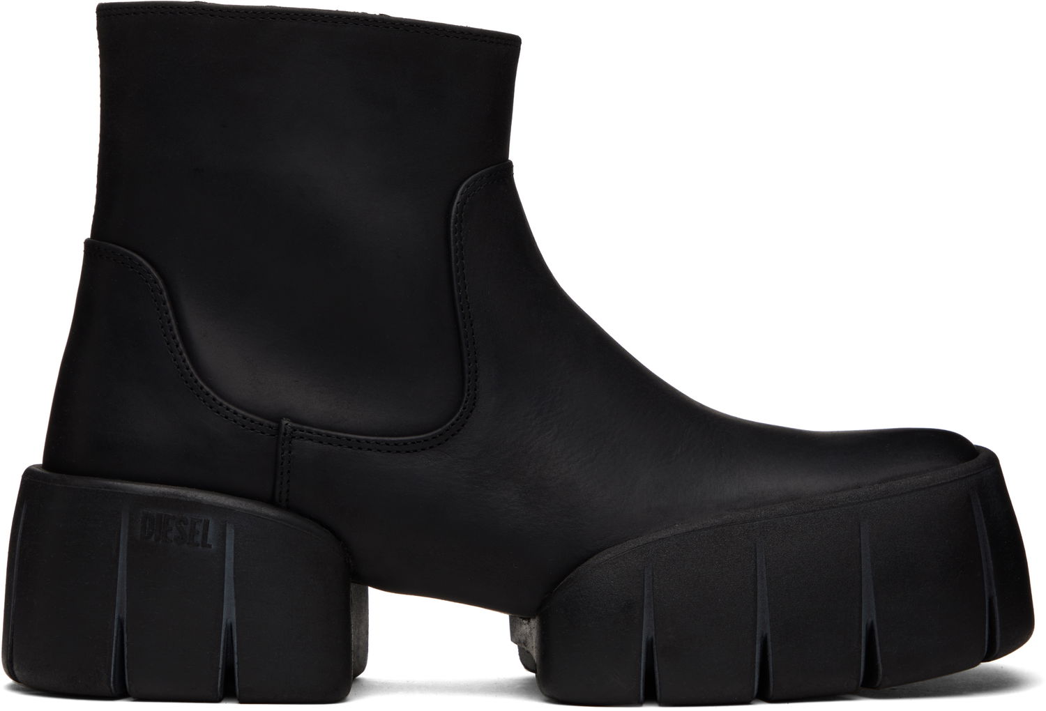 Кецове и обувки Diesel D-Tex Chunky Platform Ankle Boots Черно | Y03786-P7389-T8013, 0
