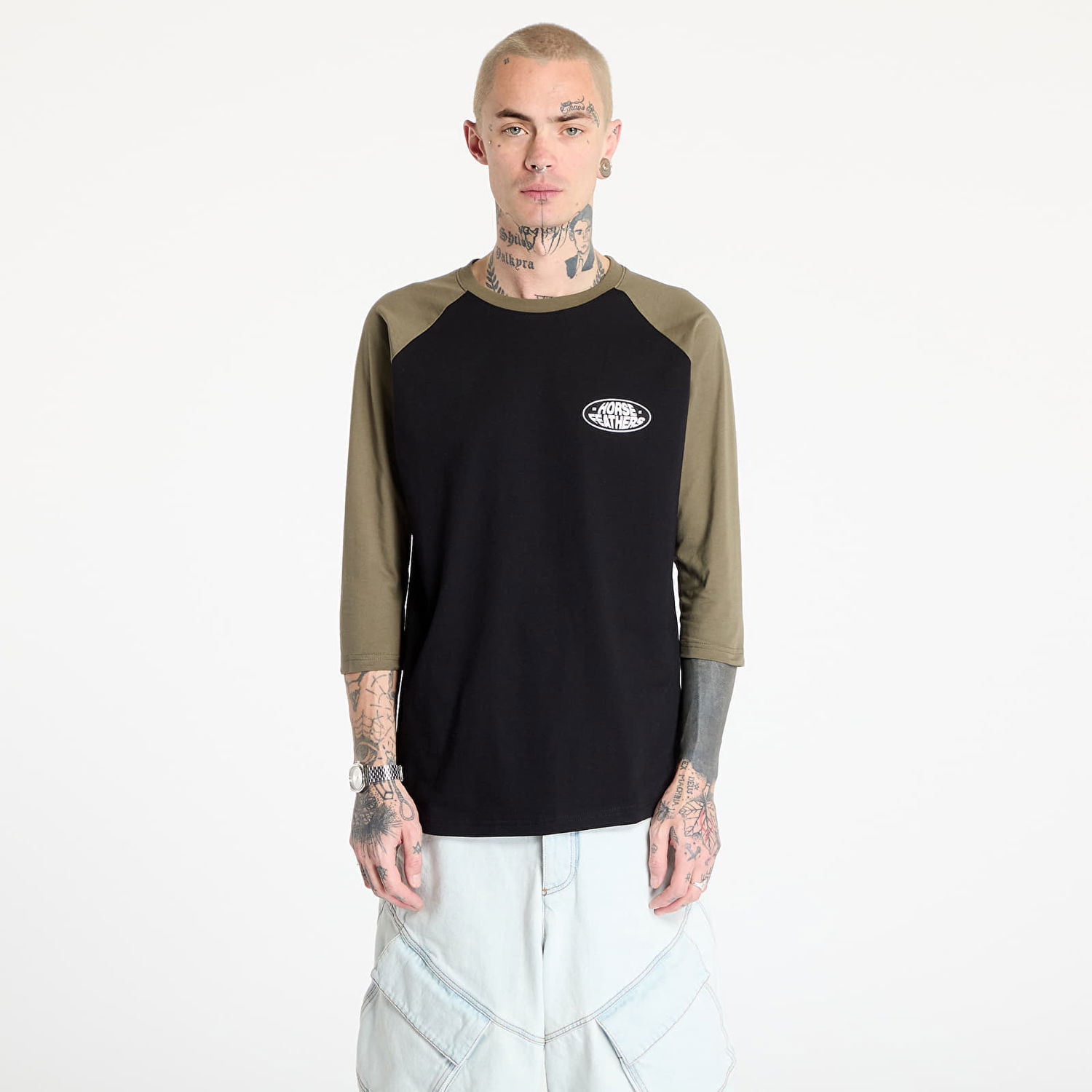 Тениска Horsefeathers Horsefeathers Dynamo Raglan T-Shirt Зелено | SM1380B, 0