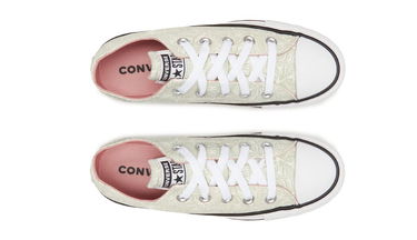 Кецове и обувки Converse Chuck Taylor All Star "Floral Ox" Бежово | A02887C, 2