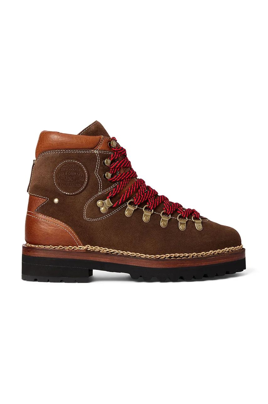 Кецове и обувки Polo by Ralph Lauren Alpine Leather Hiking Boots Кафяво | 812845751002.200, 0