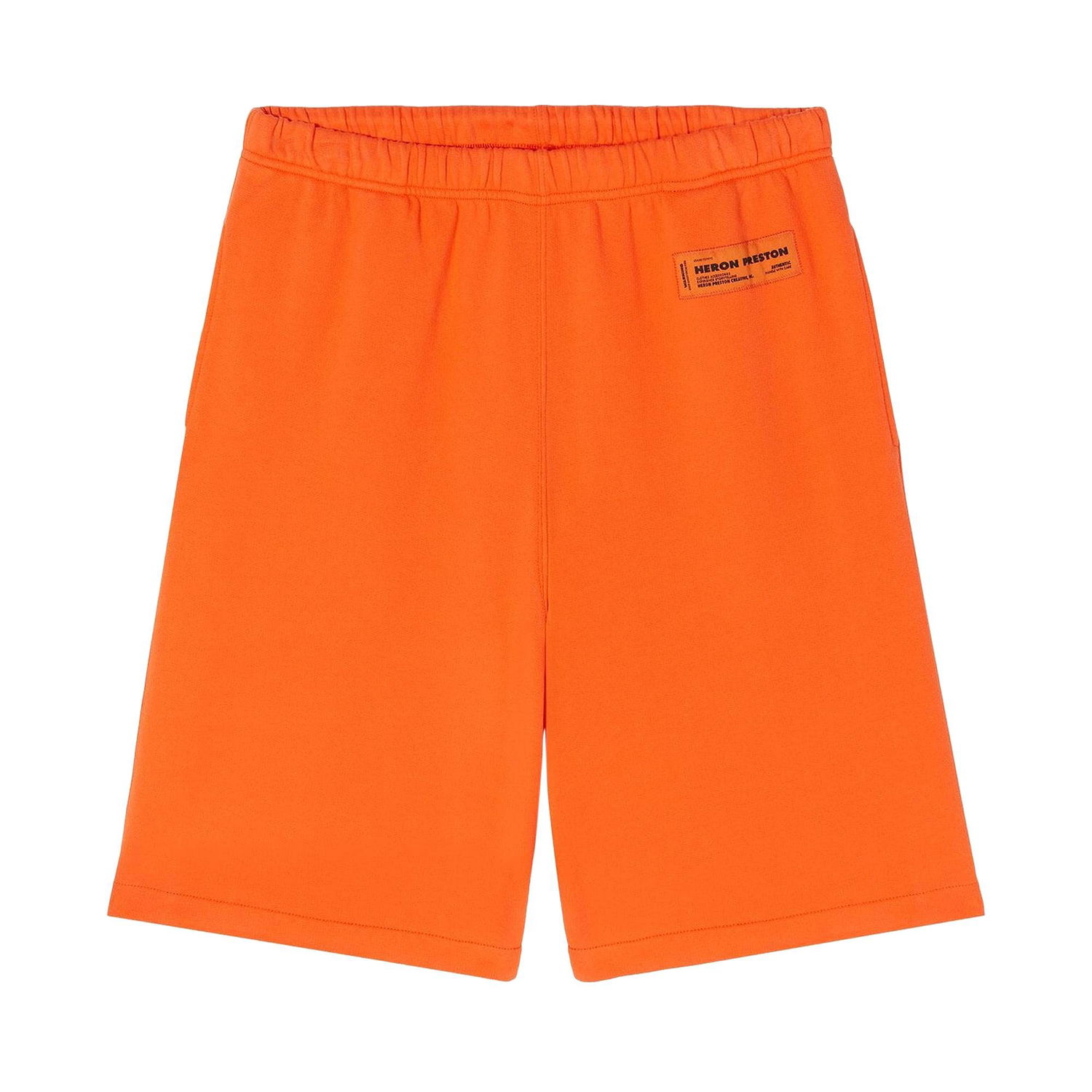 Къси панталони HERON PRESTON Logo Recycled Sweatshorts Оранжево
 | HMCI007C99JER0012200, 1