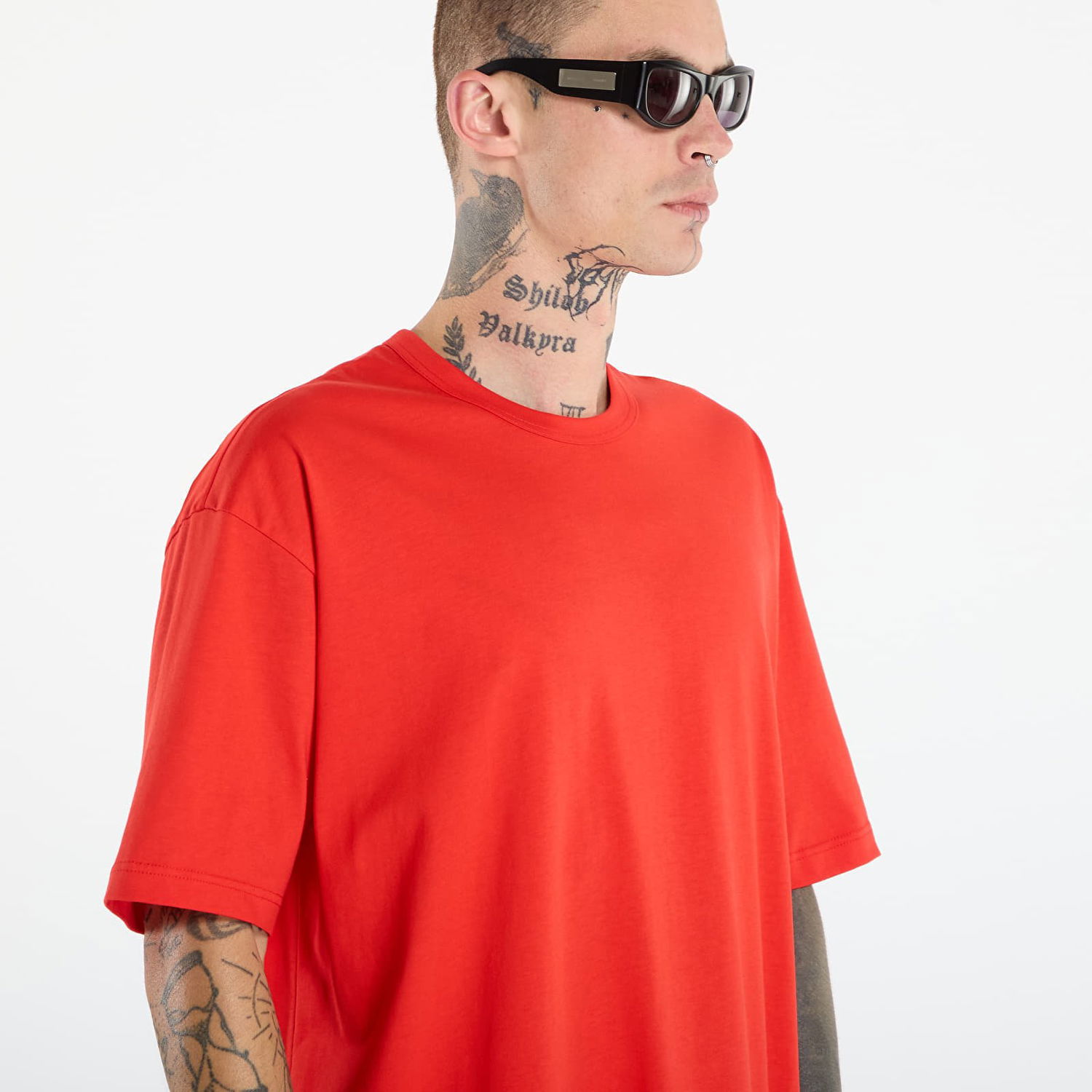 Тениска Comme des Garçons Comme des Garçons SHIRT Oversized T-Shirt Червено | FP-T022-W25 Red, 1