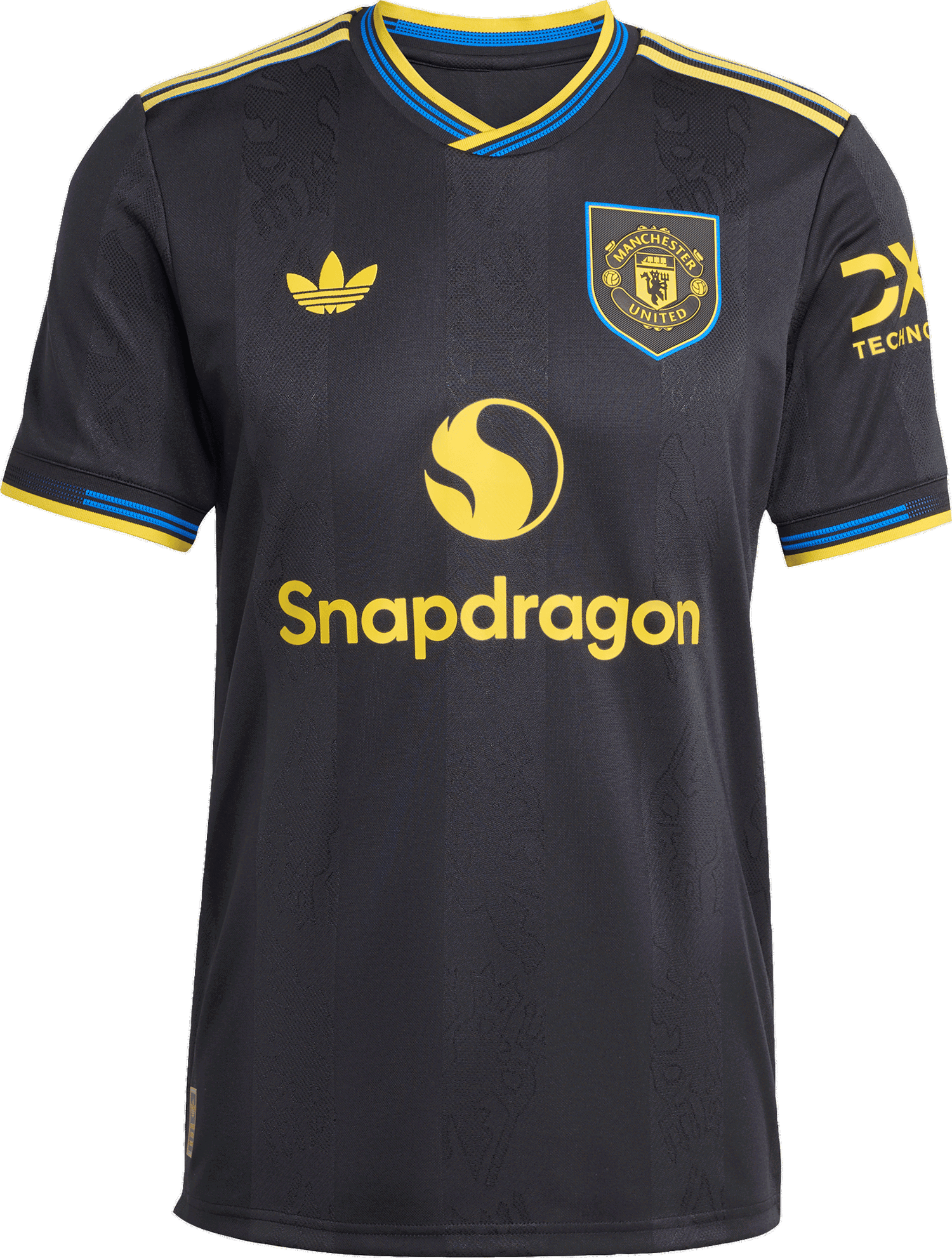 Фланелка adidas Originals Manchester United Authentic 3rd Jersey 2025/26 Черно | ji7419, 0