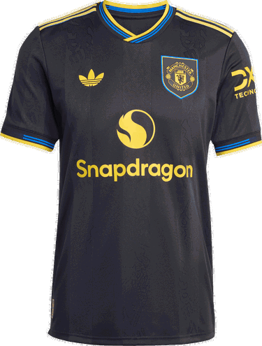 Фланелка adidas Originals Manchester United Authentic 3rd Jersey 2025/26 Черно | ji7419, 0