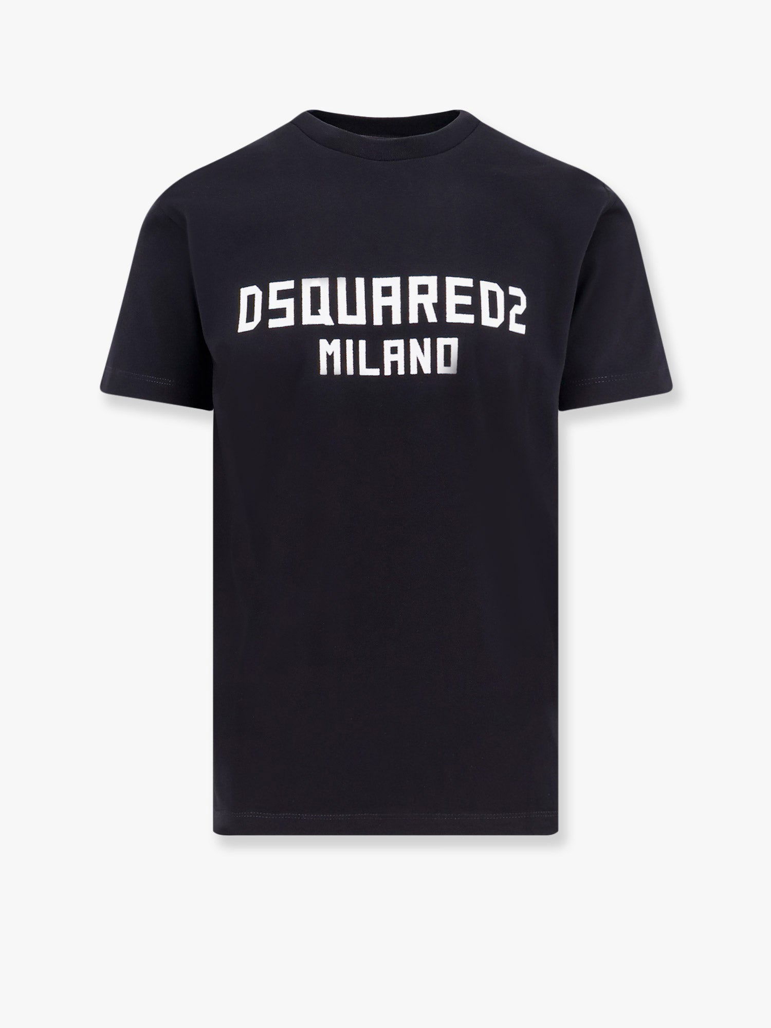 Тениска DSQUARED2 Navy Blue T-Shirt With Logo Print Тъмно синьо | S74GD1418D20020962X, 0