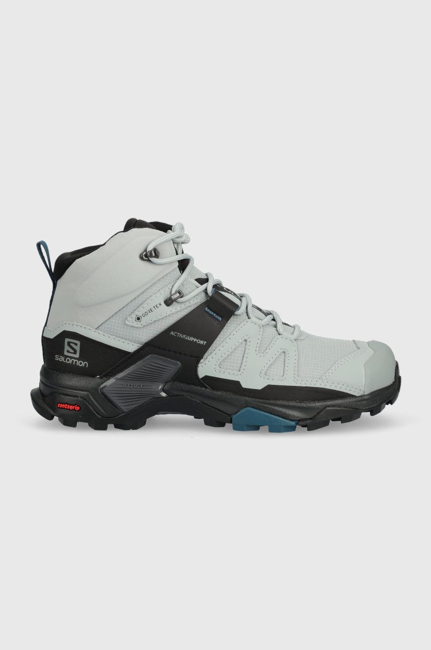 Кецове и обувки Salomon X Ultra 4 Mid GTX Сиво | L41624900, 0
