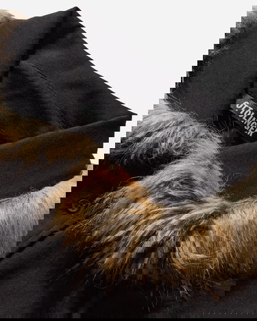 Риза Ottolinger Furry Fitted Longsleeve Polo Черно | 11510471501 BLK, 3