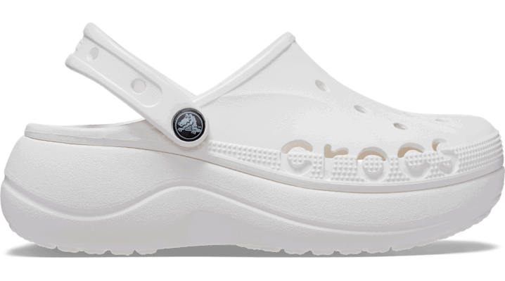 Кецове и обувки Crocs Baya Platform Clogs Бяло | 208186-100, 0