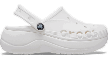 Кецове и обувки Crocs Baya Platform Clogs Бяло | 208186-100, 0