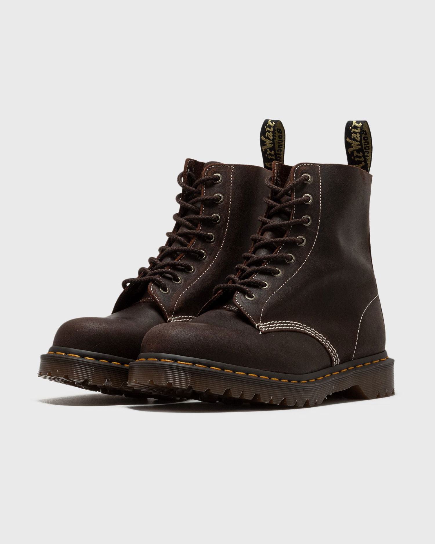 Кецове и обувки Dr. Martens 1460 Wax Commander Boot Sneakers in Rustric Brown Кафяво | 31859749, 1