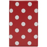 Портфейл Comme des Garçons Dots Wallet Червено | SA6400PD-2-RED, 2