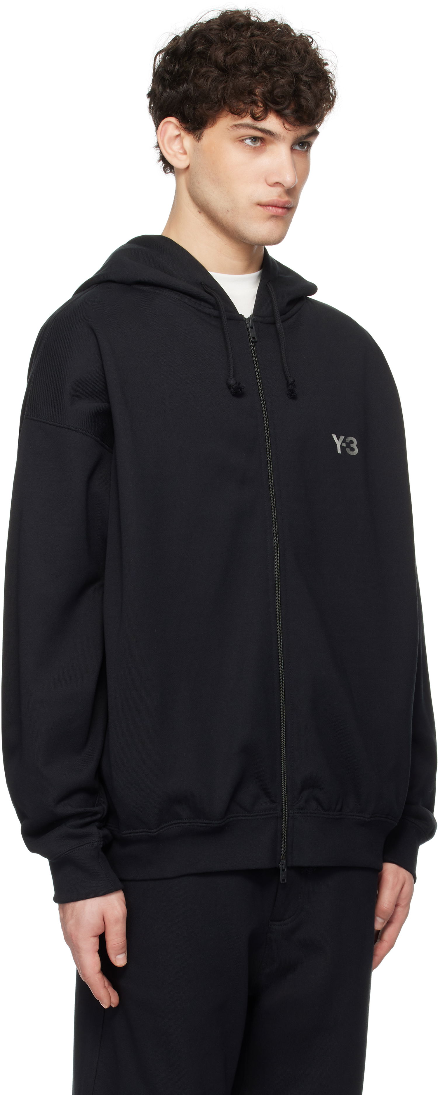 Суитчър Y-3 Y-3 French Terry Zip-Up Hoodie Черно | JN4930, 1