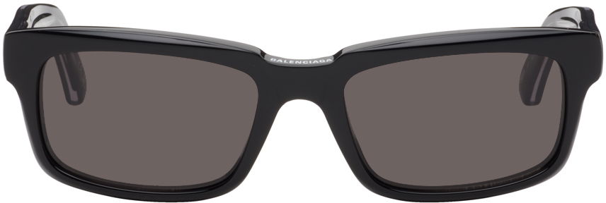 Слънчеви очила Balenciaga Rectangular Sunglasses Черно | BB0345S-001, 0