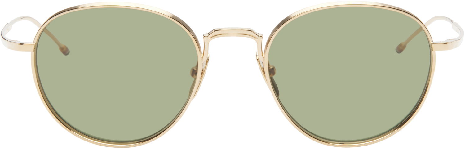 Слънчеви очила Thom Browne Round Sunglasses Металик | UES119A-G0001, 0