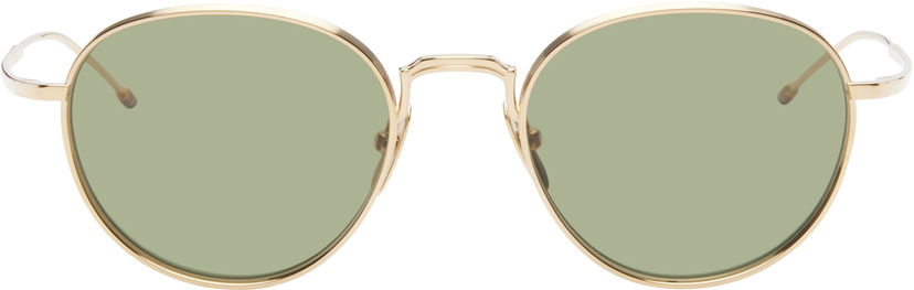 Слънчеви очила Thom Browne Round Sunglasses Металик | UES119A-G0001